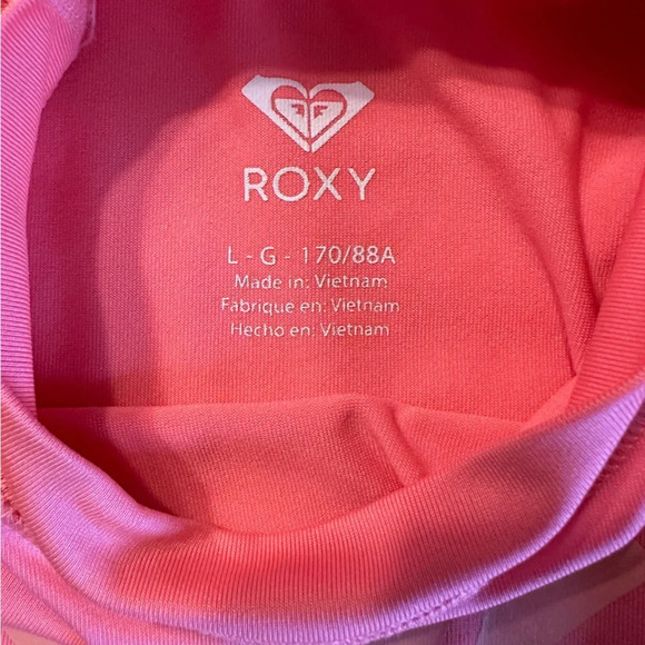 Roxy Women's Standard Whole Hearted Short Sleeve Rashguard, L(b5 - Picture 5 of 8